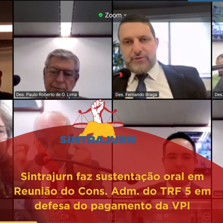 Sustentação Oral TRF 5