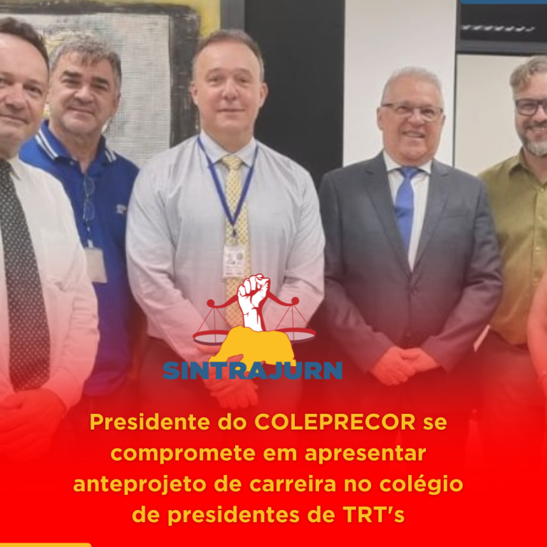 reunião com pr TRT